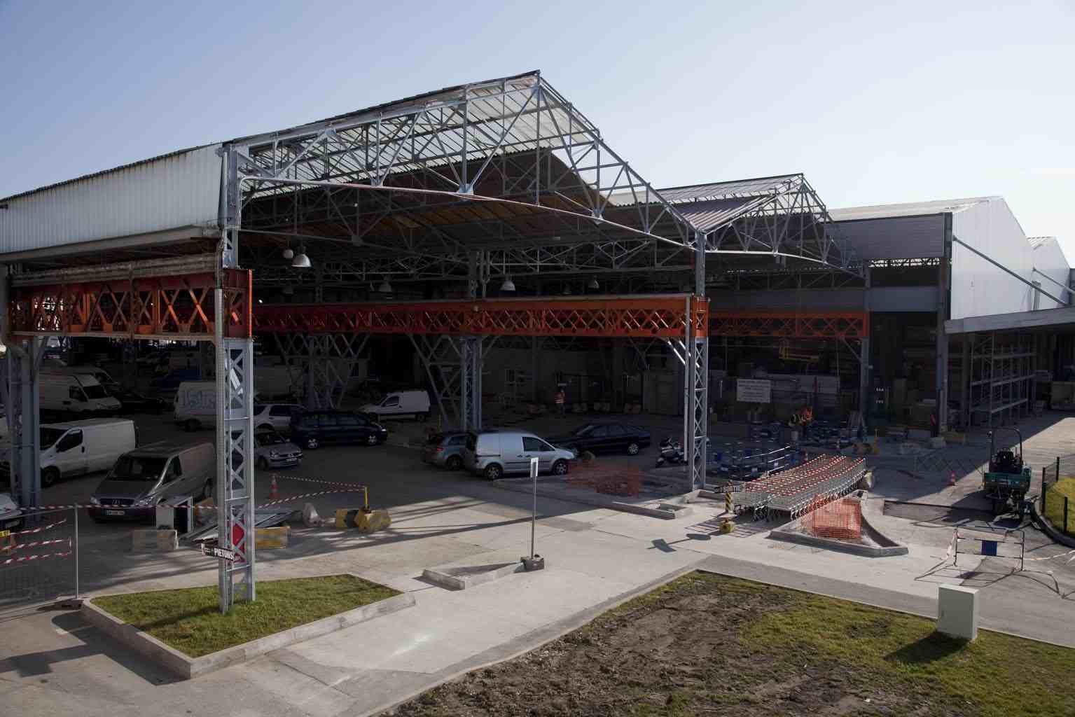 La Plateforme du Batiment. Aubervilliers.