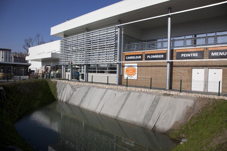 La Plateforme du Batiment. Aubervilliers.